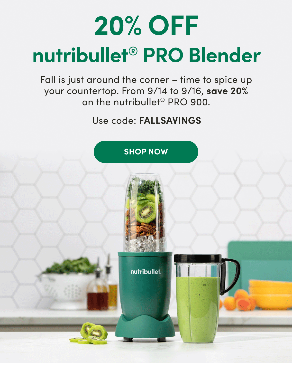 NutriBullet blenders: Save 20% on blenders and juicers at this sale