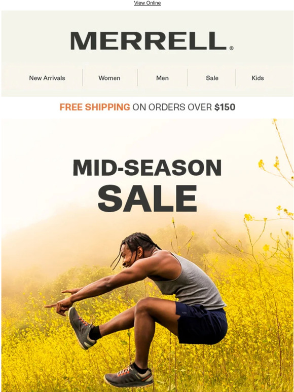 Hooray! Mid-Season Sale Now On