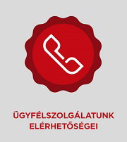 Ügyfélszolgálatunk elérhetőségei