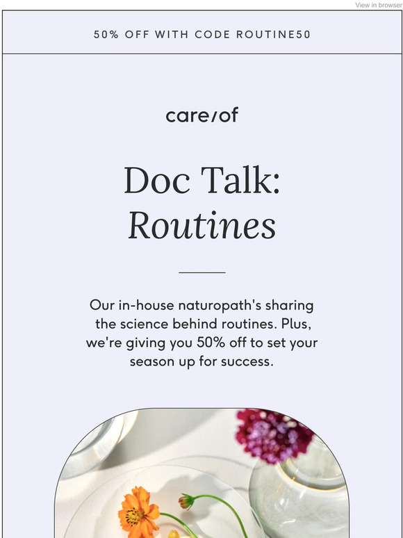 Care/of: Research shows: routines really do matter | Milled