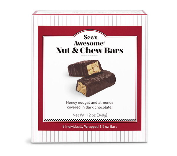 See’s Awesome® Nut & Chew Bars