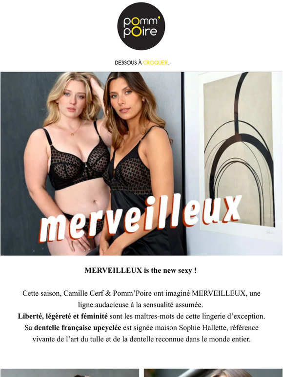 Lingerie, sous-vêtement pas cher - Pommpoire