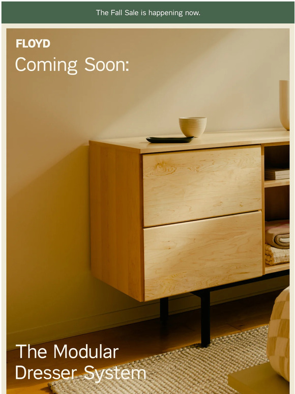 FLOYD Coming Soon The Modular Dresser System Milled
