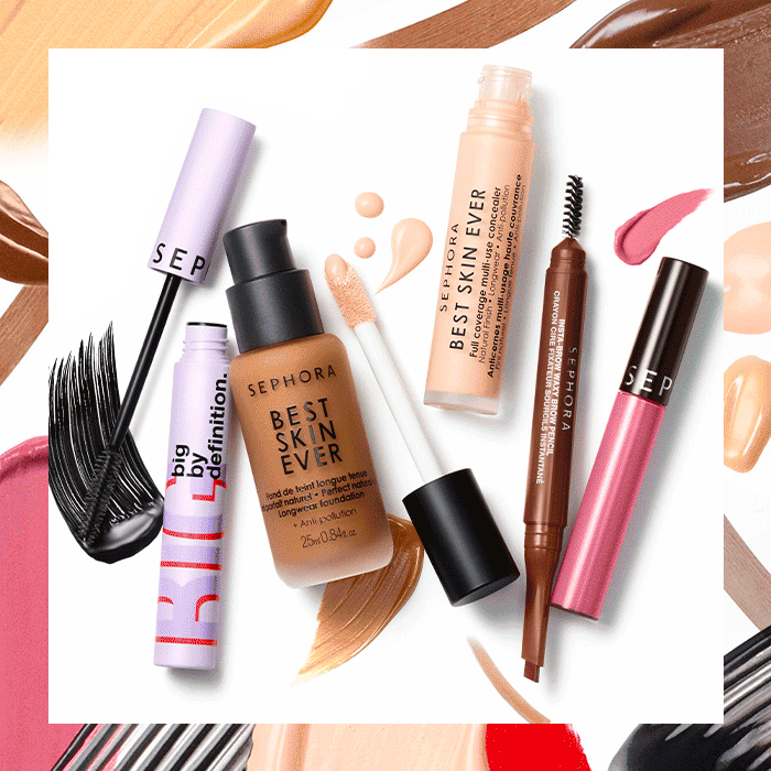 Sephora 20 and under. A whole look that’s easy on your budget 😍 Milled