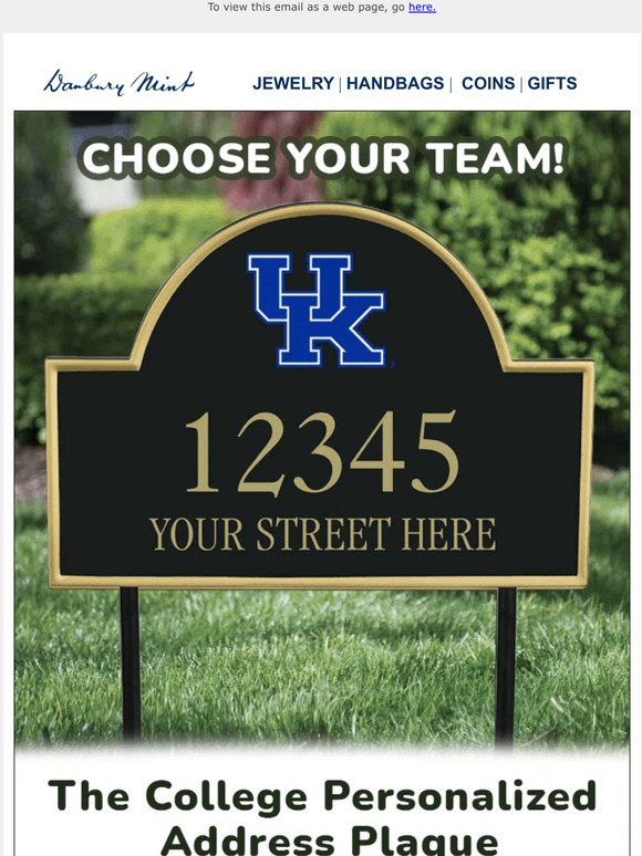 danburymint: The perfect way to display your team pride! | Milled