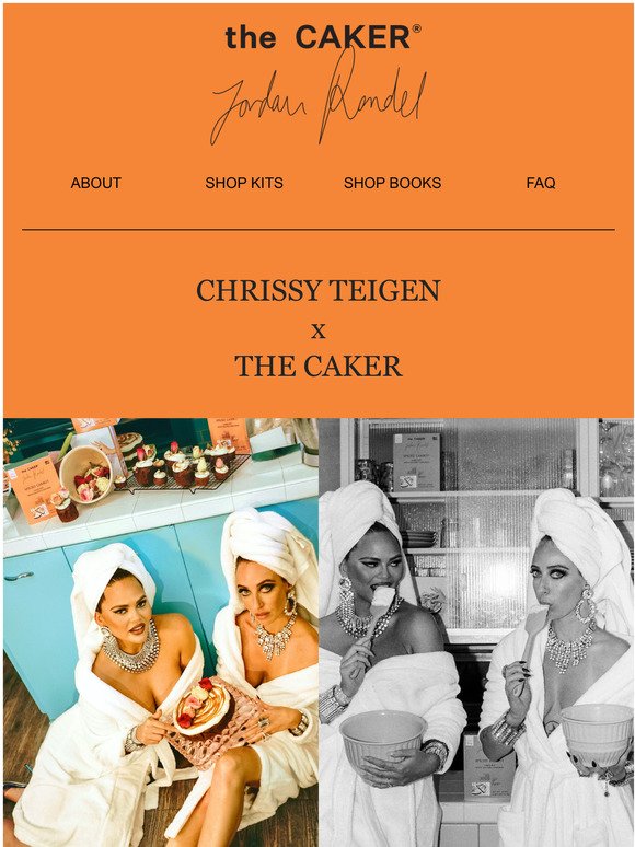 Chrissy Teigen x The Caker Carrot Cake Kit
