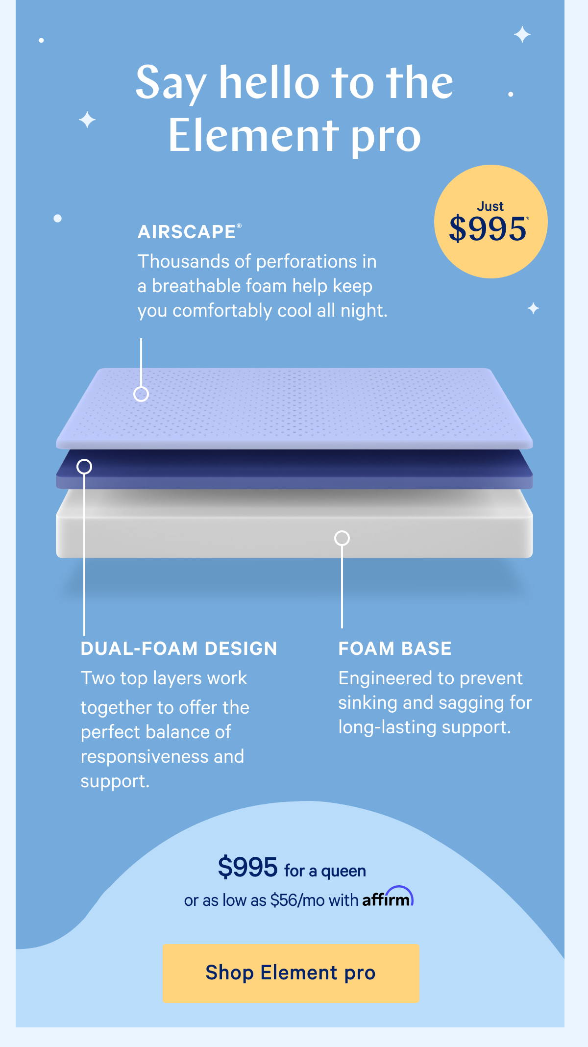 Casper Introducing the new Element pro. Milled