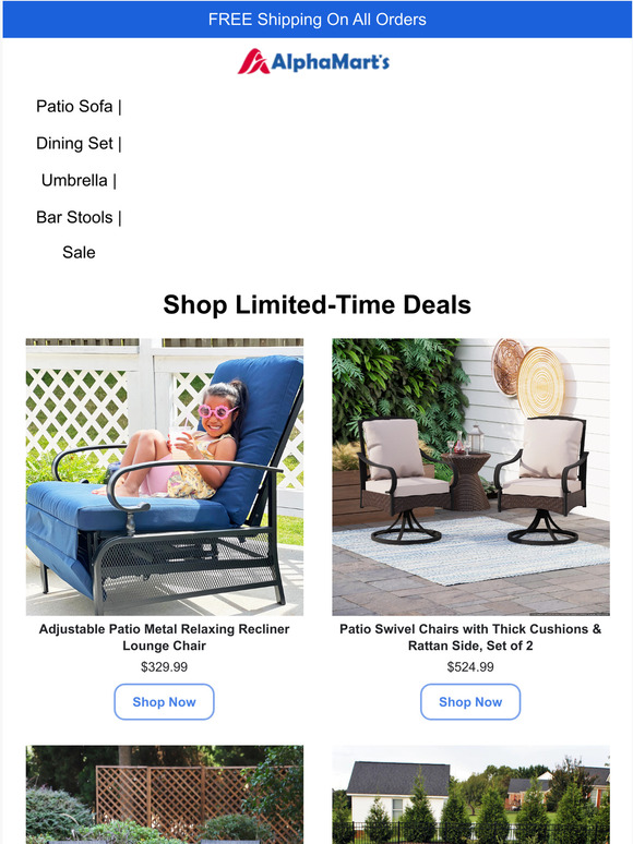 Are these the PATIO CHAIRS you wanted? 🥰