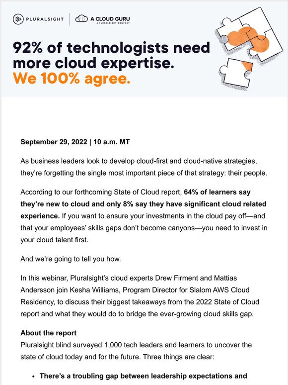 Join the 2022 State of Cloud webinar