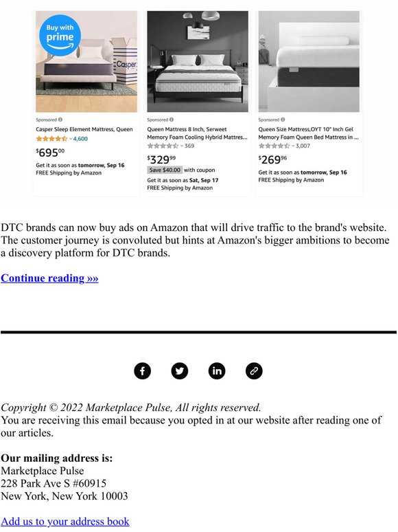 DTC Brands Can Now Buy Ads on Amazon