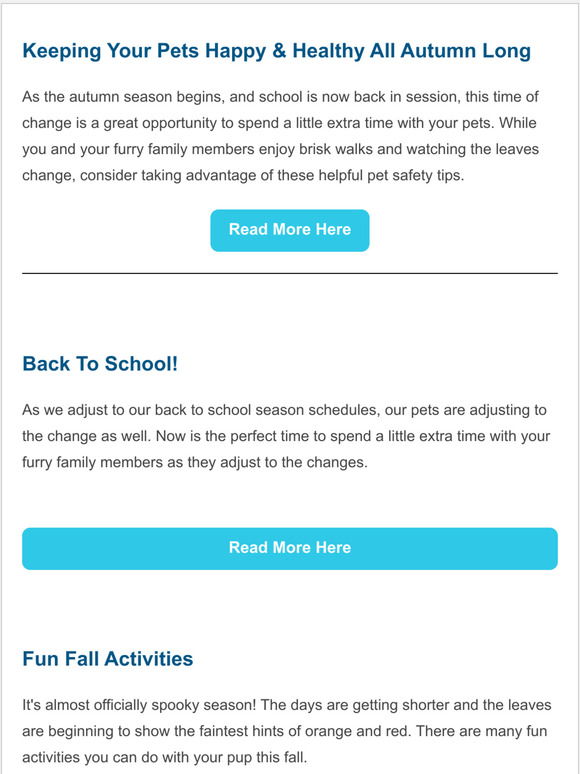 September Tips & Tricks From MetLife Pet Insurance