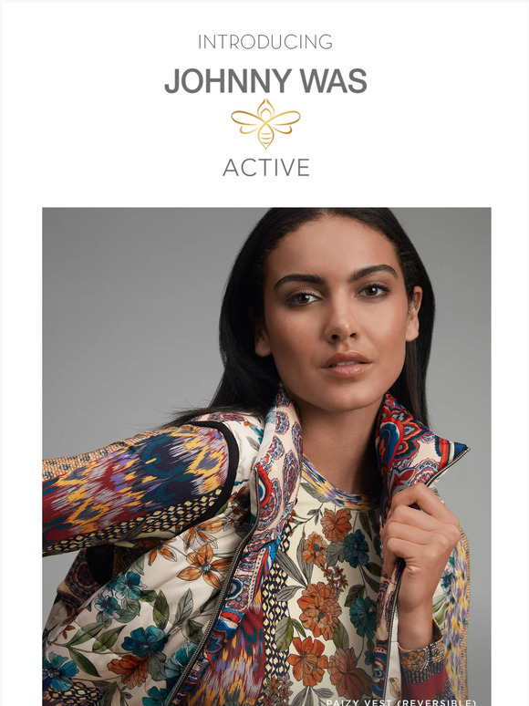 Johnny Was OntheGo with Johnny Was Active Milled