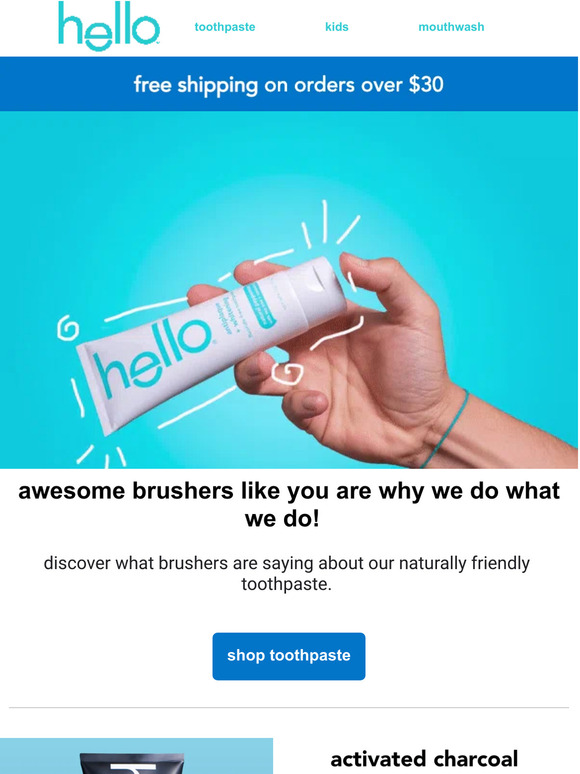 see why brushers love using hello 🦷❤️