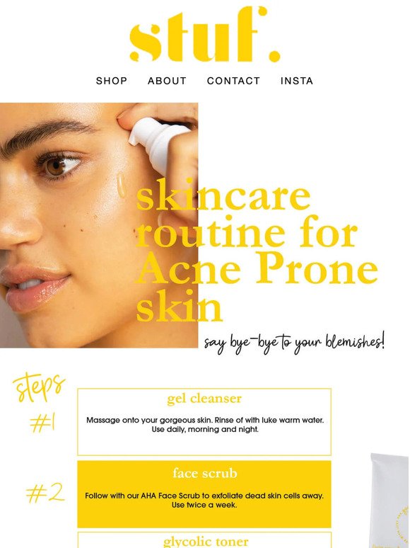 Acne Prone Skin? We've got you!