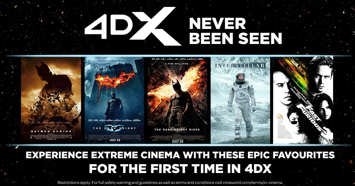 Cineworld: 4DX Never Been Seen – Poltergeist, Interstellar, The Dark ...