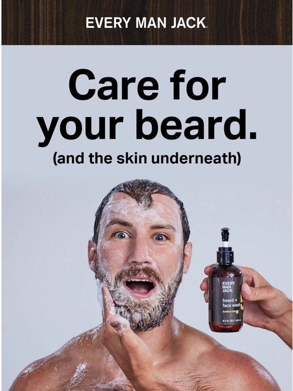 Every Man Jack Care For Your Face And Your Facial Hair Too 🧔 Milled 