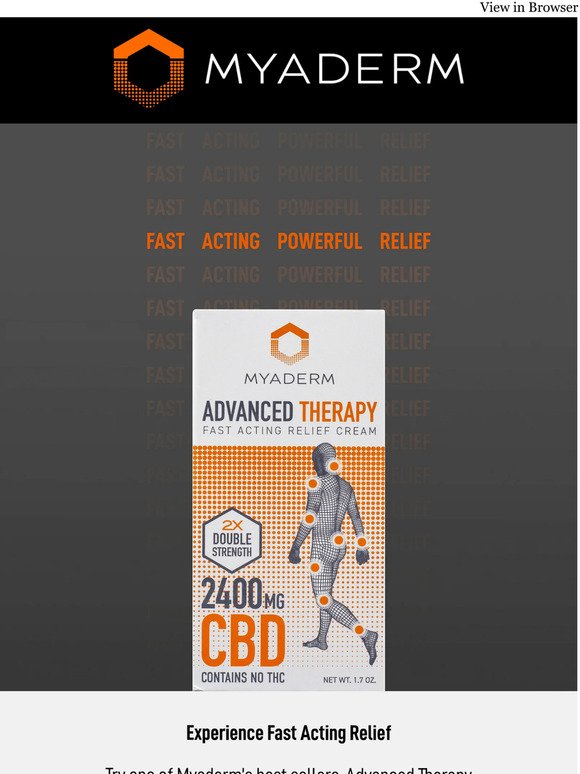 2400 mg of Pure CBD for Powerful Fast Acting Pain Relief