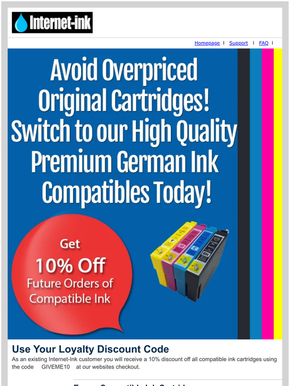 Internet-Ink Discount Code