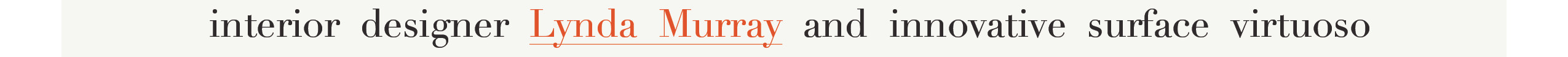 A. Rudin - Lynda Murray