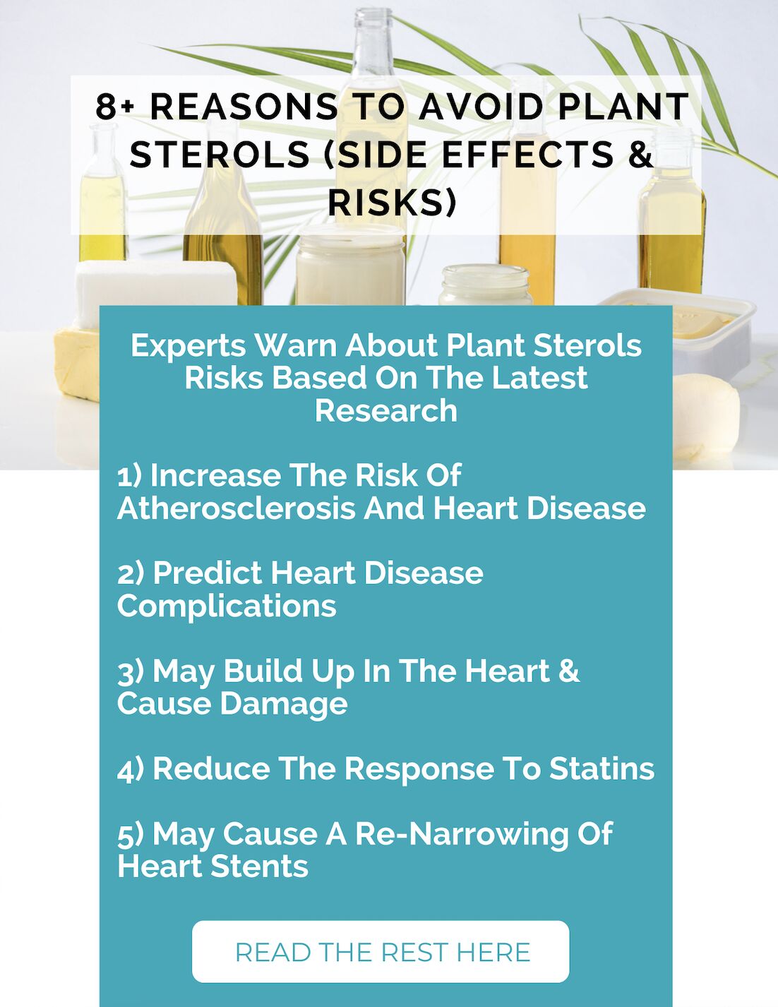 Microbiome Plus 8+ Reasons To Avoid Plant Sterols (Side Effects