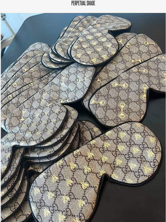 Designer Sleep Masks Are Back! 😴