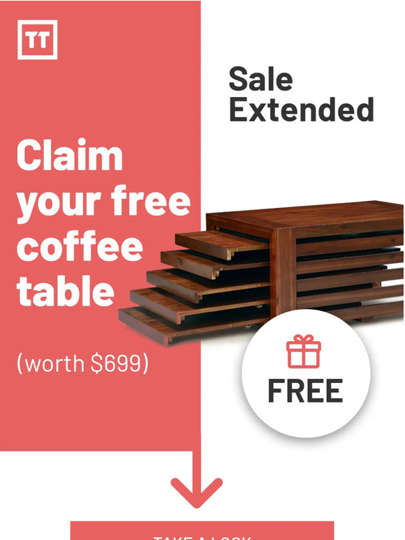 Transformer Table Ever heard about the 699 coffee table? Milled