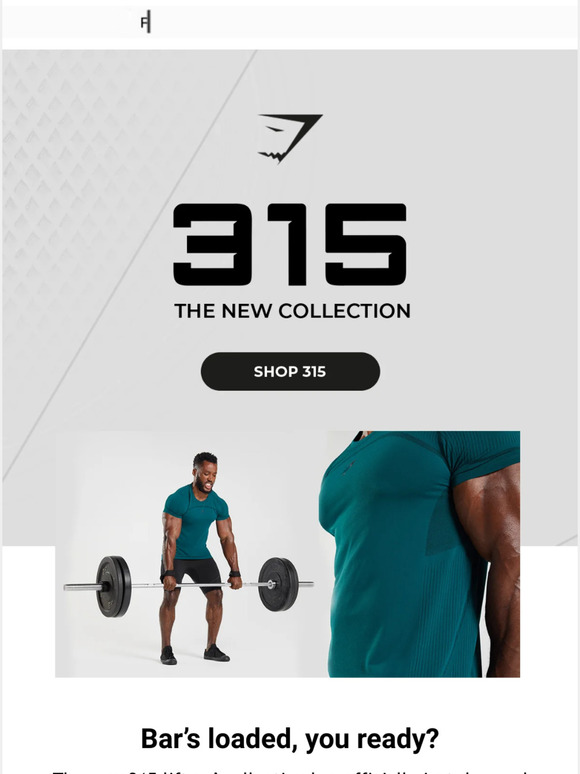 Gymshark: 315 has officially landed in all new colors | Milled