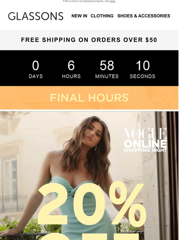 Glassons It's ALMOST GONE... Milled