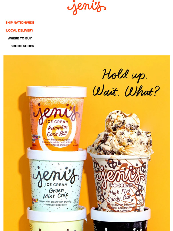 Jeni's Ice Creams New arrival The Fall Collection Milled