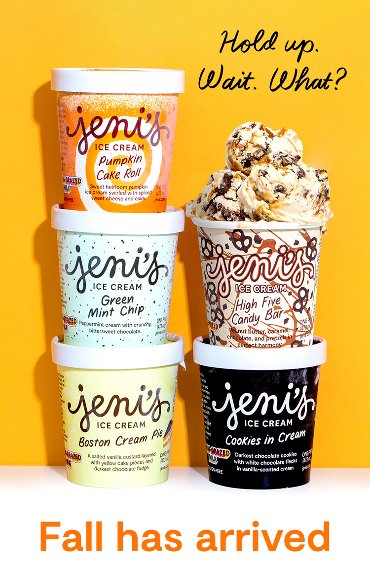 Jeni's Ice Creams New arrival The Fall Collection Milled