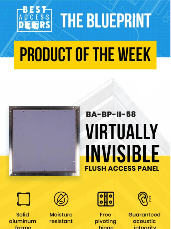 Best Access Doors Your Guide To 'Invisible' Access Doors 👀 Milled