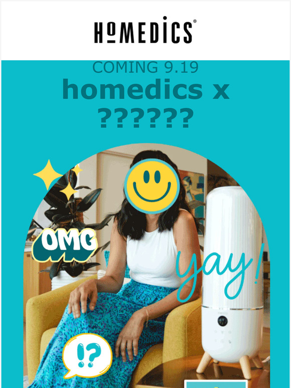Homedics Homedics x ??? (we can’t wait to share!) Milled