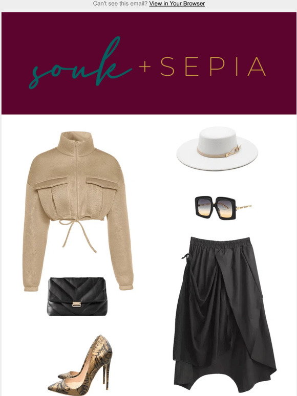 Souk + Sepia Clothes, Style, Outfits, Fashion, Looks