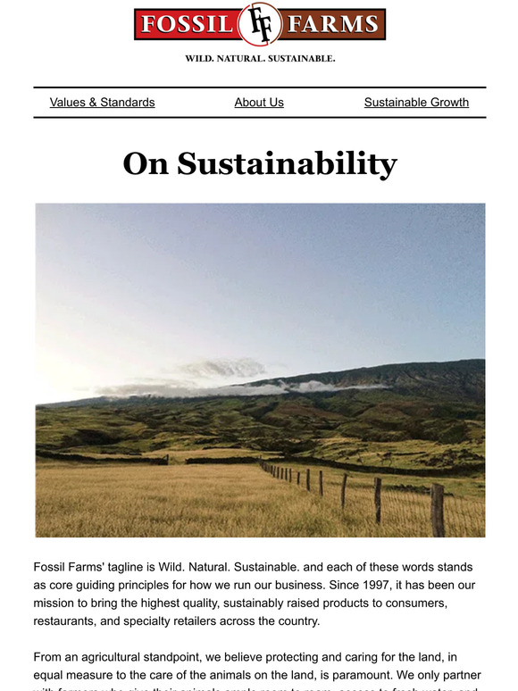 Our Sustainability Commitment