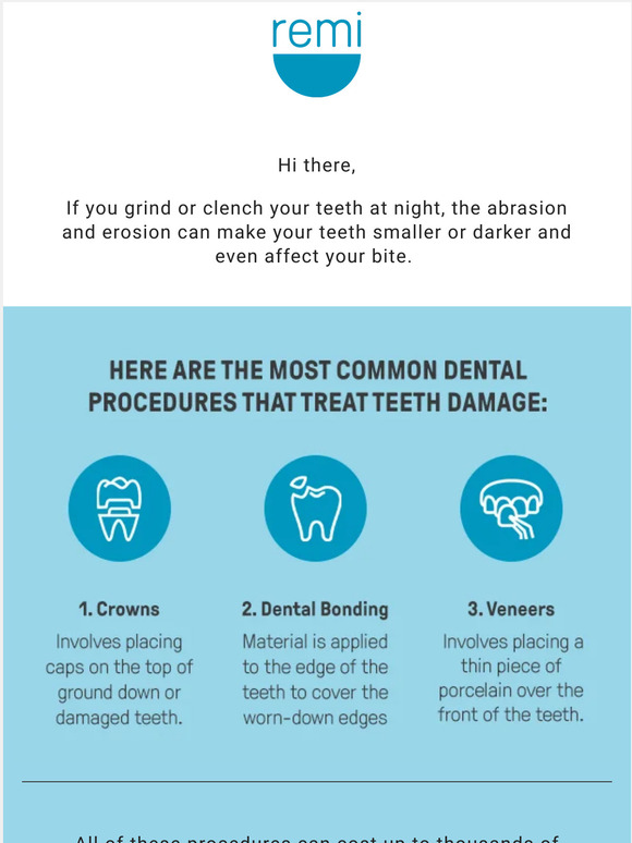 Remi: How do you fix worn-out teeth from grinding? | Milled