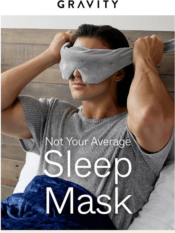 Gravity Blankets The perfect companion for a weekend of sleeping in 😴