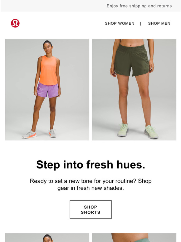 lululemon Short restock—get ready Milled
