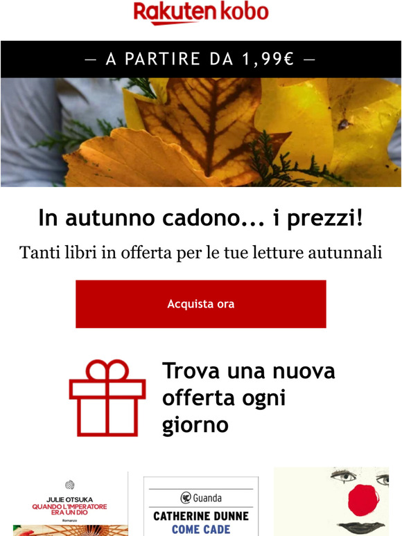 In autunno cadono... i prezzi!