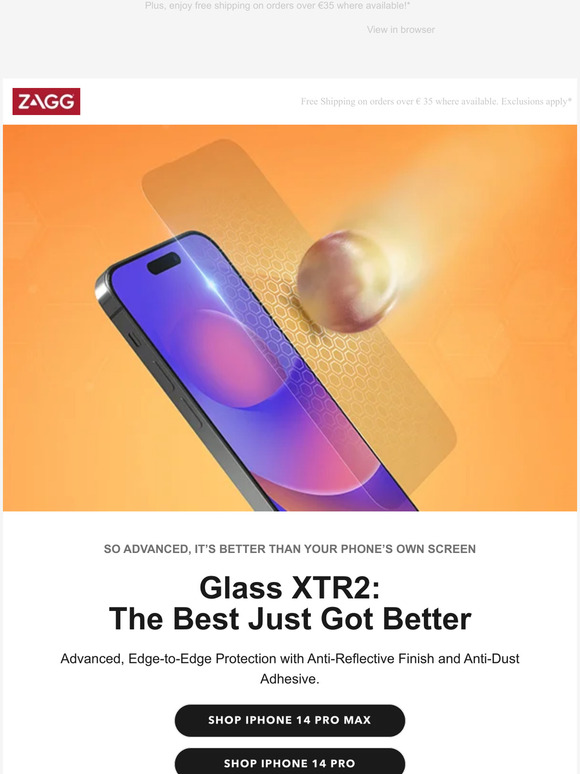 Glass XTR2 - Our Strongest Screen Protector for Your iPhone 14