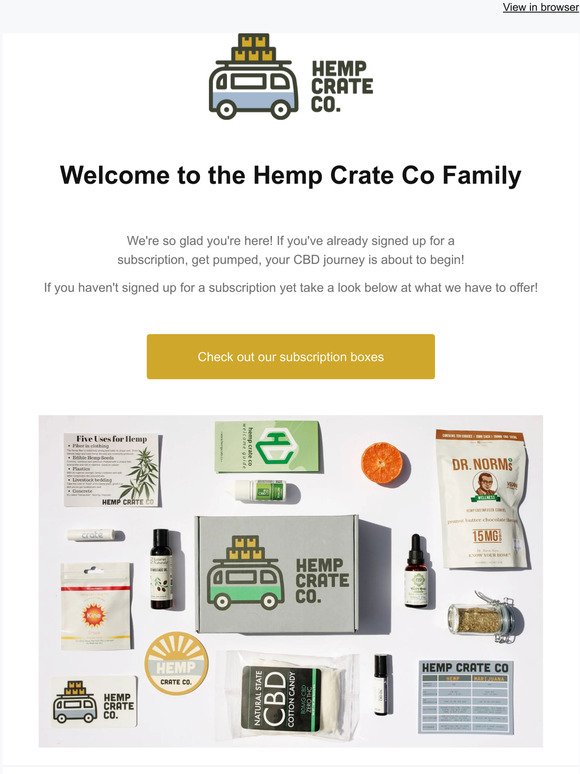 Welcome to Hemp Crate Co!