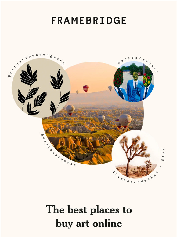 Framebridge Where to find frameworthy art online Milled