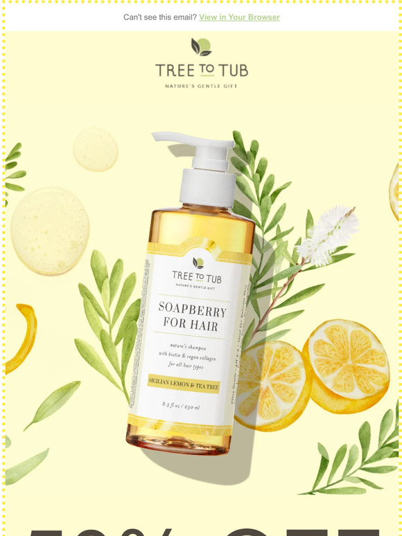 50% Off Vegan Collagen & Biotin Shampoo