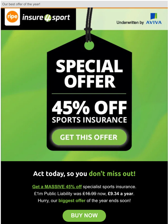 There's an exclusive discount inside...