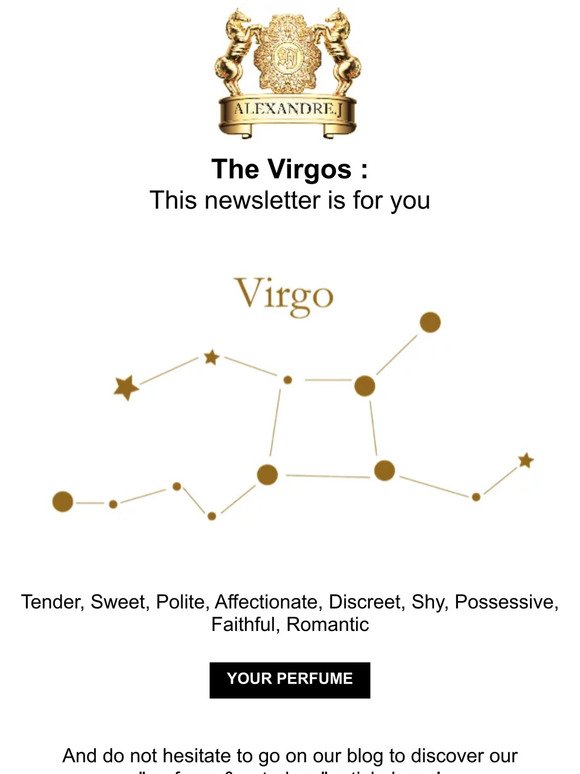 Virgos ♍ : Discover your perfume !