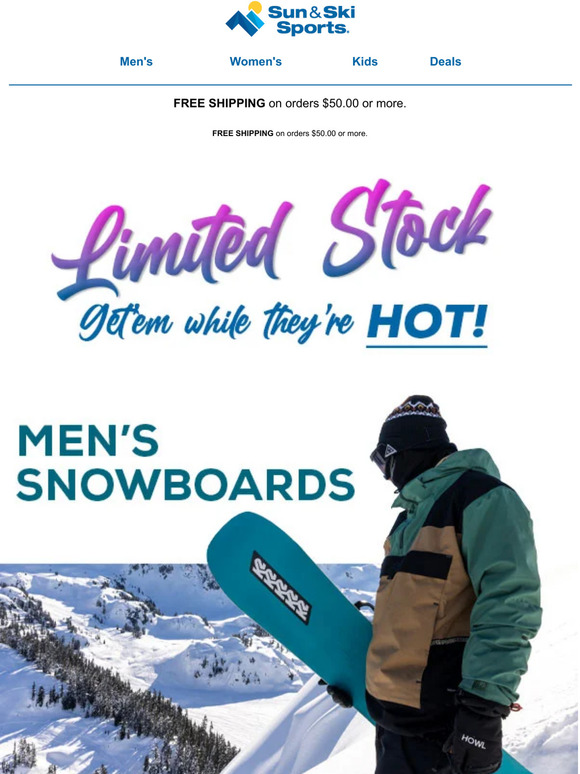 Sun & Ski Sports 2023 Snowboards have landed. Milled