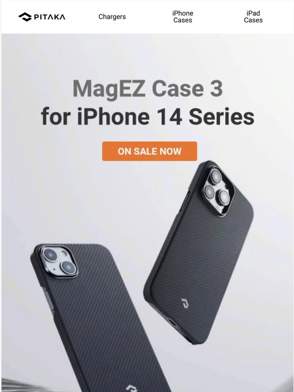 On Sale NOW: MagEZ Case 3 for iPhone 14 Series | PITAKA