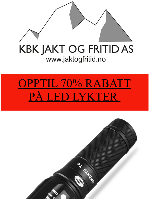 LED LYKTER Opptil 70% Rabatt. Sjekk ut 😀