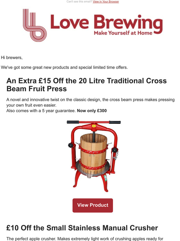 New Products and Offers