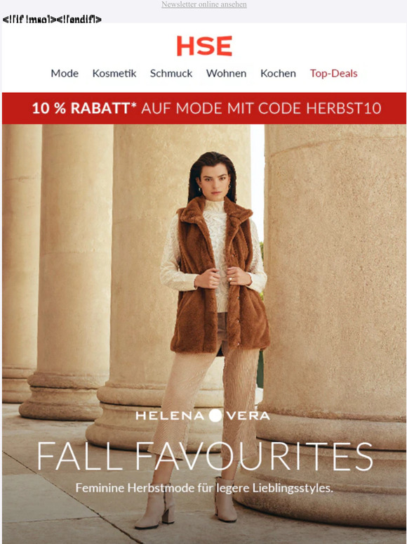 HSE24 Die neue Herbstkollektion von Helena Vera Milled