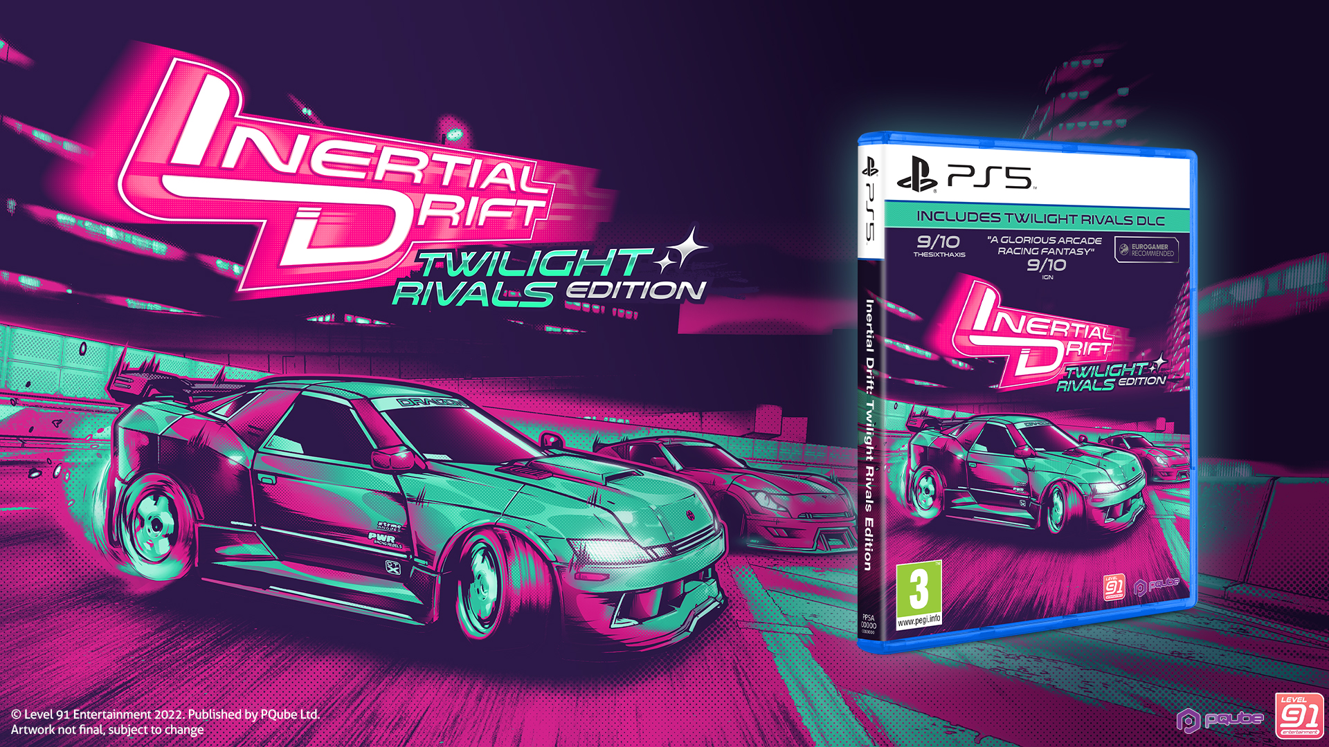 Inertial Drift: Twilight Rivals Edition - (PS5) PlayStation 5